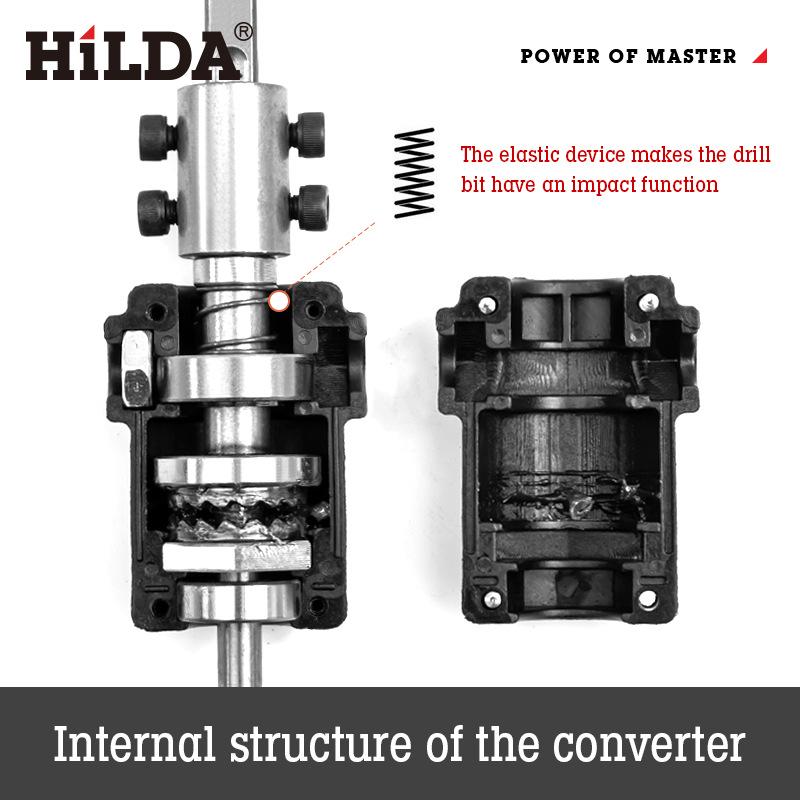 HILDA Rechargeable Electric Hammer Drill Set