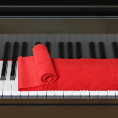 Yousheng Piano Keyboard Anti-Dust Cover Flannel Key Cover Cloth 88 Keys Protective Dust Cover for Electronic Keyboard Digital Piano