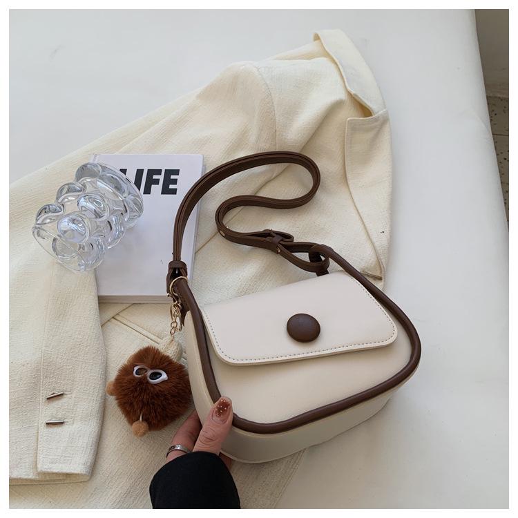 Mini Cute Solid Color Unisex Single Shoulder Crossbody Bag for Summer