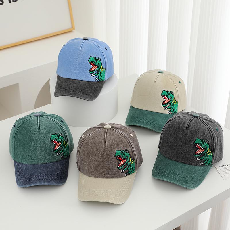 2026 Kinder Dinosaurus Baseballpet: Stijlvolle Zonnebeschermende Pet met Eendenbek voor Jongens