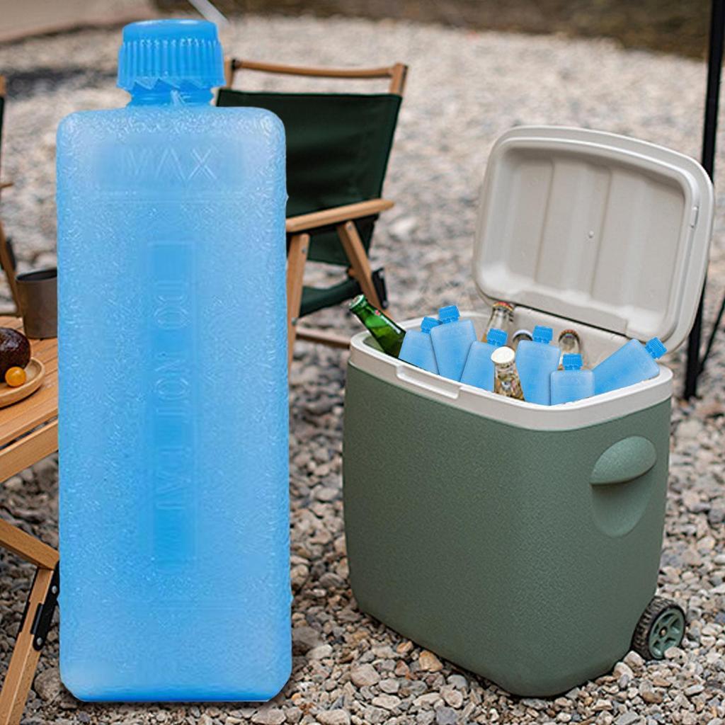 Cooler Ice Pack Freezer Packs for Coolers Long Lasting Extra Cold 8 Piece Cooling Crystal Freeze Box Accessories for Home