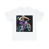 Mountain Biker Adult Unisex T Shirt Art Cyclist Bicycle Outdoors Skeleton Skull