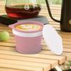 Portable Silicone Drinking Cup Leak Proof Retractable Camping Cup Foldable Travel Mug  Outdoor