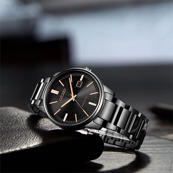 Citizen Ecology Drive Collection Light Powered Quartz Movement Stainless Steel Strap Watch BM7527-89E