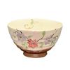 Yutakagama Rikyu Tea 12 Months of the Floral Iron Wire Bowl, White, Year, Design, July,