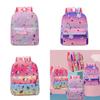 Adorable Cartoon Kindergarten Backpack For Girls Aged 3-6 Lightweight Durable Nylon