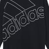 Adidas Essentials Sweatshirt With Logo Print Men Tops Black GK9374