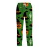 Herren Halloween Bedruckte Kordelzug-Hose - Bequeme Lässige Schlafhose mit Elastischem Bund, Weiche Leichte Loungewear für Zuhause, Urlaub, Party