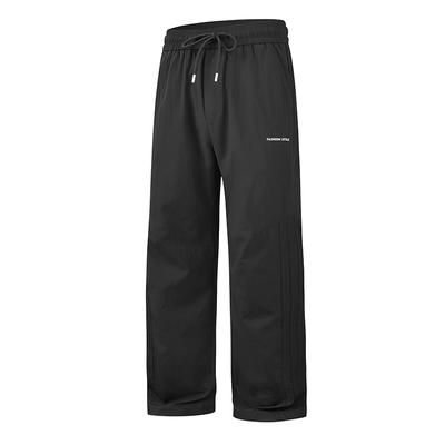 Mens Casual Cargo Pants Men Pocket Loose Straight Pants Male Elastic Work Trousers Men Joggers Pants Male Streetwear Hip Hop Cargo Pants