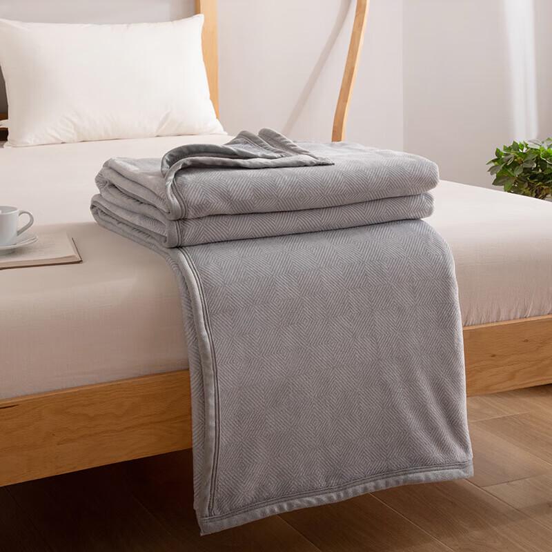 Muji Thick Warm Fleece Blanket