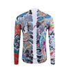 Japanese Tattoo Cycling Jersey - Spring/Autumn Cotton Fleece Long Sleeve, Unisex