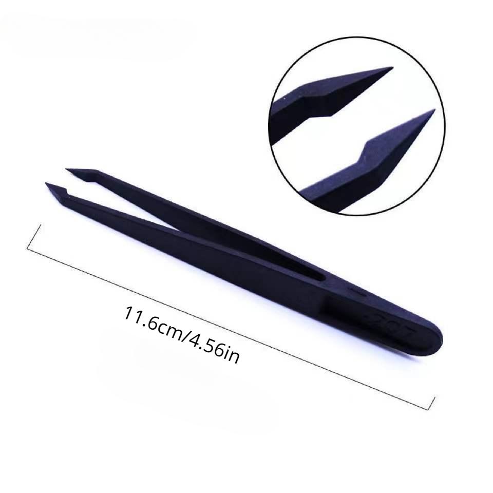

Watch Repair Tool Antistatic Carbon Fiber Tweezers Plastic Tweezers For Watchmaker