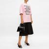 Balenciaga Languages Oversized T Shirt 'Pink/Black' 641532TJVI31401