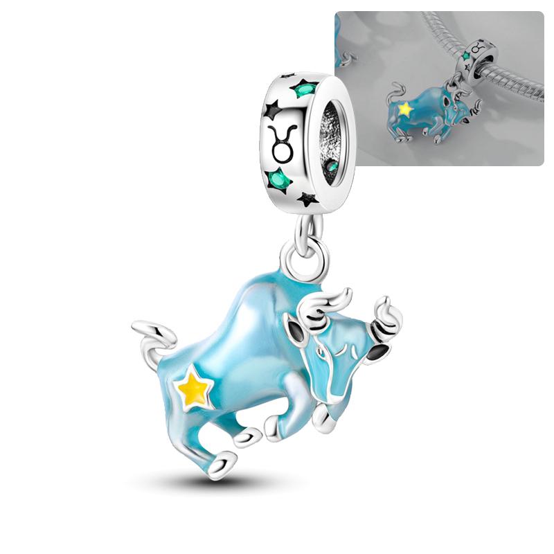 Luminous Copper Glowinthedark Firefly Charm Pendant Compatible With Authentic Charm Bead Charms Bracelets Bead for Women Diy Fine Jewellery