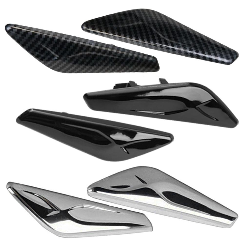 2Pcs Side Fender Trim Marker Turn Signal Light Lamp Finisher Left Right 51117338569, 51117338570 for BMW X3 F25 X4 F26 2013-2017