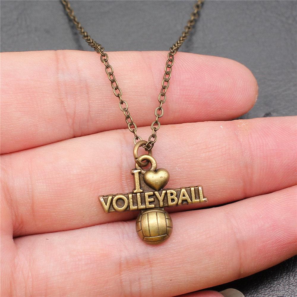 I Love Best Friends Letter Tags Pendant Antique Bronze Metal Girls Choker Necklace Hot Sale Gift