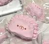Silicone Bear Food Squishy With Sticky Bag Mud Feel, Multi Shapes Radish Melon Durian Dumpling Soft Squeeze Toy