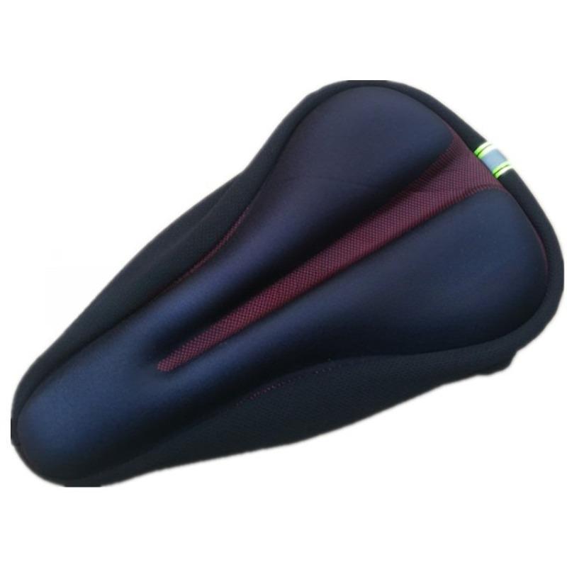 New Thick Silicone Seat Cover for Mountain Bike Riding Silicone Seat Cushion Cover for Bicycles Soft Outdoor Accessories Saddle