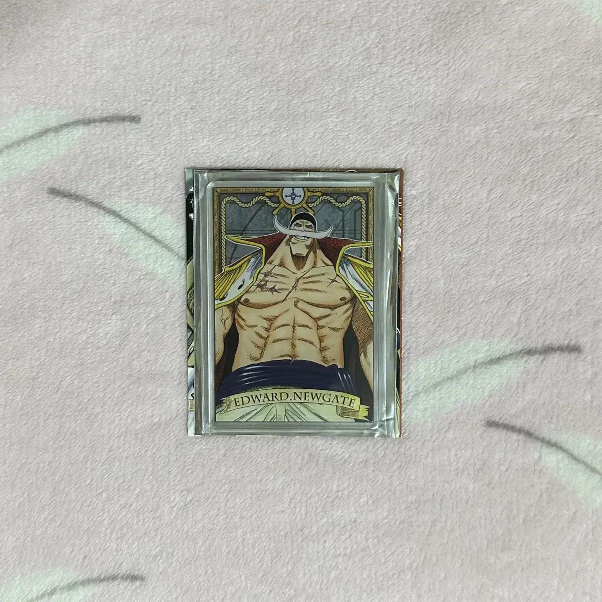 

One Piece Whitebeard Edward Newgate Jump Shop Original Status Acrylic Kard