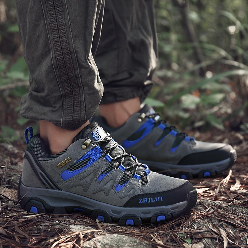 Hiking Shoes Women Boots Sports Casual Men Shoes Outdoor Anti-slip Combat Men Boots  Wear-resistant Men Shoes Women