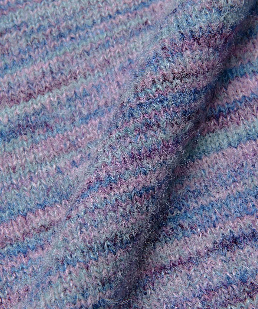 LMC Oval Multi Color Knit Purple