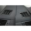 Dashboard 2006-2010 For BMW X3 E83 Side Outlet Vent Cover Trim Real Carbon Fiber