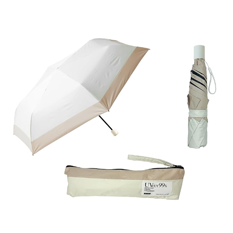 

[2025 New Design] Parasol Super lightweight [148g ultralight parasol ]MASCLUB parasol 99.99% UV protection folding umbrella shading heat shield