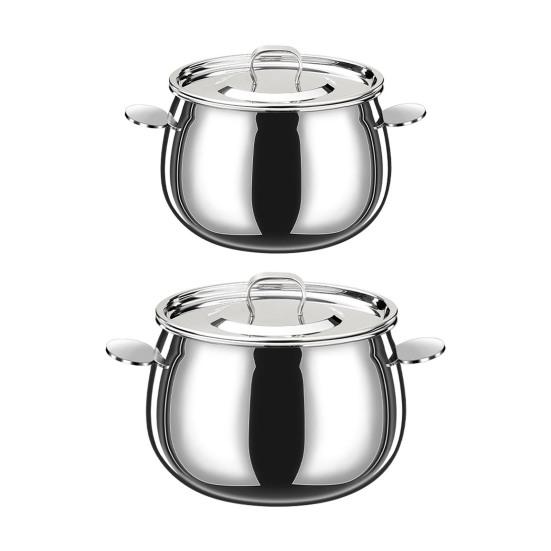 Bacon Grease Container with Strainer And Lid 1.3/1.8L Stainless Steel Container for Cooking Oil Storage Easy-Grip Handle Pot for Frying Oil Butter