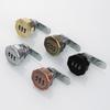 Zinc Alloy Cabinet Drawer & Wardrobe Cam Lock - Anti-theft Combination Lock for Doors & Furniture.