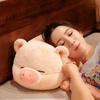 Furry Pig Plush Toy Stuffed Lying Piggy Plushie Doll Cartoon Animal Soft Touch Hug Pillow Cushion Kids Baby Birthday Gift