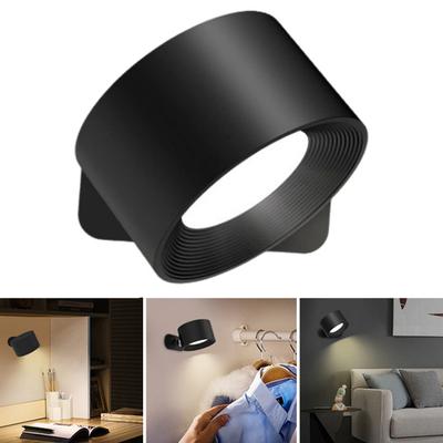 Wireless Wall Lamp with Remote Control Dimmable Easy Installation USB Rechargeable Wall Mounted Sconces LED Wall Light