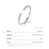 MODIAN 925 Sterling Silver Simple Open Size 6-8 Stackable Finger Ring Classic Gold Color Adjustable Rings For Women Jewelry Gift Coupon & Discount