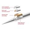 Pure Copper Welding Tip Heat Resistant Welding Replacement Tip Soldering Iron Tip  Soldering Tools