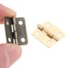 10Pcs Antique Door Cabinet Luggage Furniture Hinges Jewelry Wood Boxes Hinge Home Decoration w/Screw 18*16mm Bronze/Silver/Gold