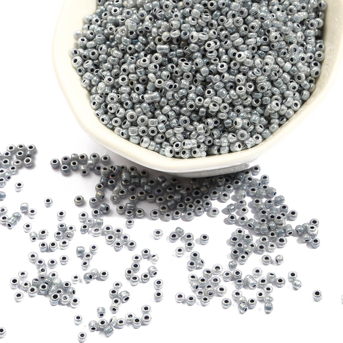 

500/1000 шт. стеклянные бусины кремового цвета, подвески для изготовления ювелирных изделий, аксессуары, браслет «сделай сам», ожерелье 2mm 1000pcs