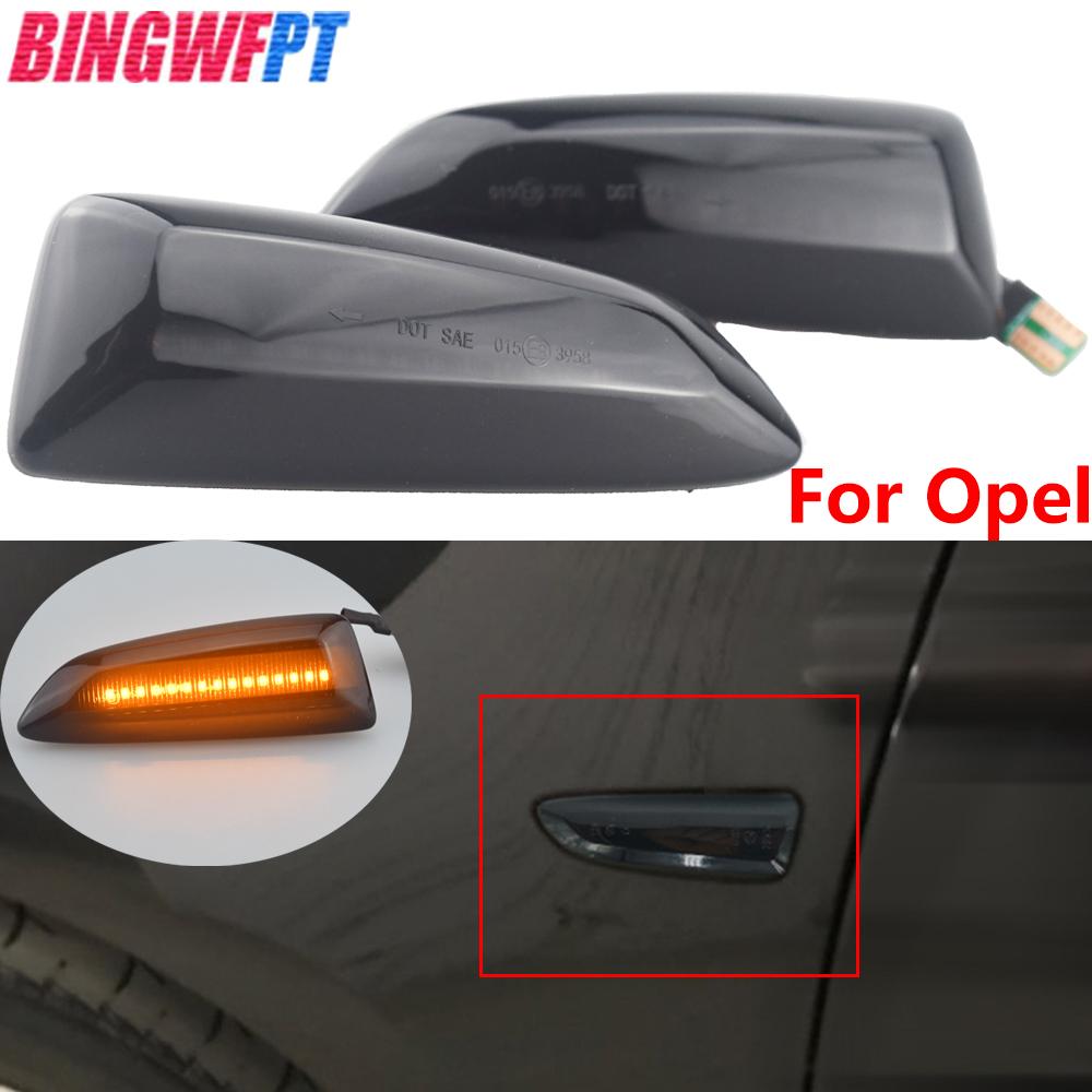 Sequential Blinker LED Side Marker Light For Opel Zafira Tourer Insignia Grandland Crossland Astra J K Indicator Repeater Lamp