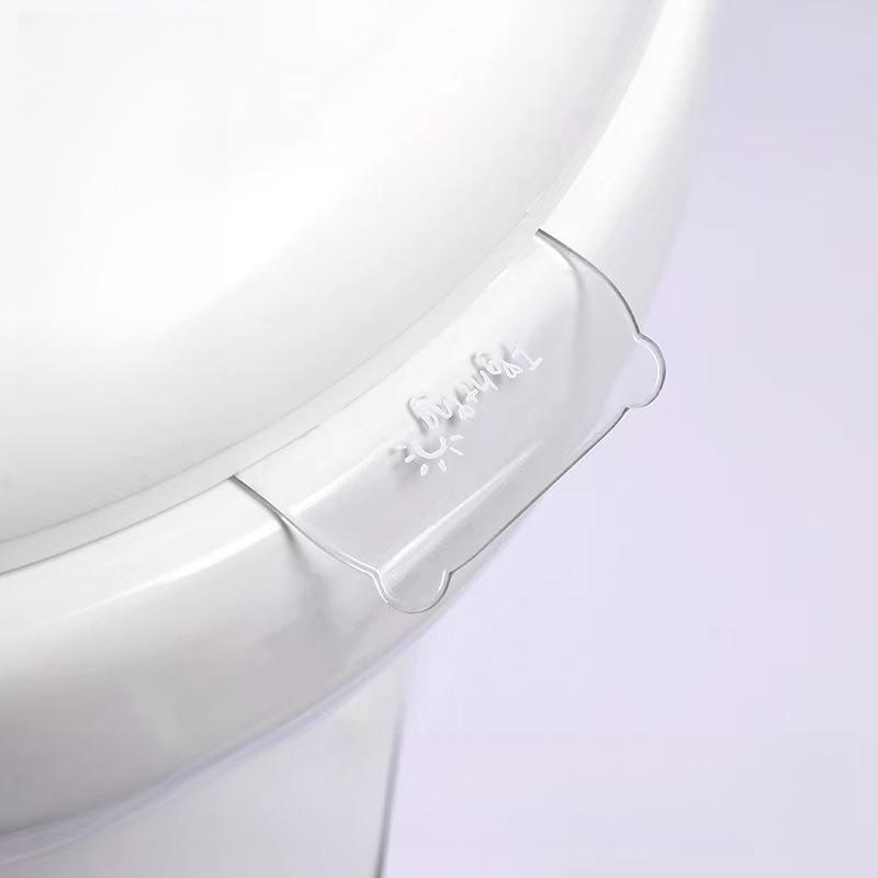 Toilet Seat Lift Handles, Easy And Transparent, Toilet Lid Lifter, Toilet Ring Opener, Handle for Lifting The Lid, Fixed Handle