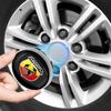 4pcs 60mm Car Wheel Center Hub Cap Rim Cover Emblem Stickers For Abarth UNO Astra Bravo Panda Linea Freemont Strada Doblo