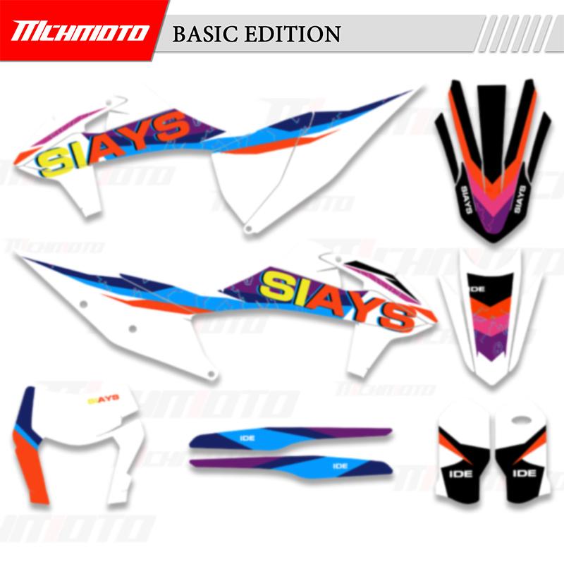 MCHMFG For KTM 19-22 SX SXF 20-23 EXC XCW 150 250 500 Decals Stickers Graphics Decals Stickers Motorcycle Background