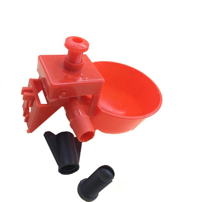 

10/20Pcs Chicken Waterer Quail Birds Drinking Bowls Watere for Chicken Coop Chick Nipple Drinkers Poultry Farm Animal Supplies 10Pcs
