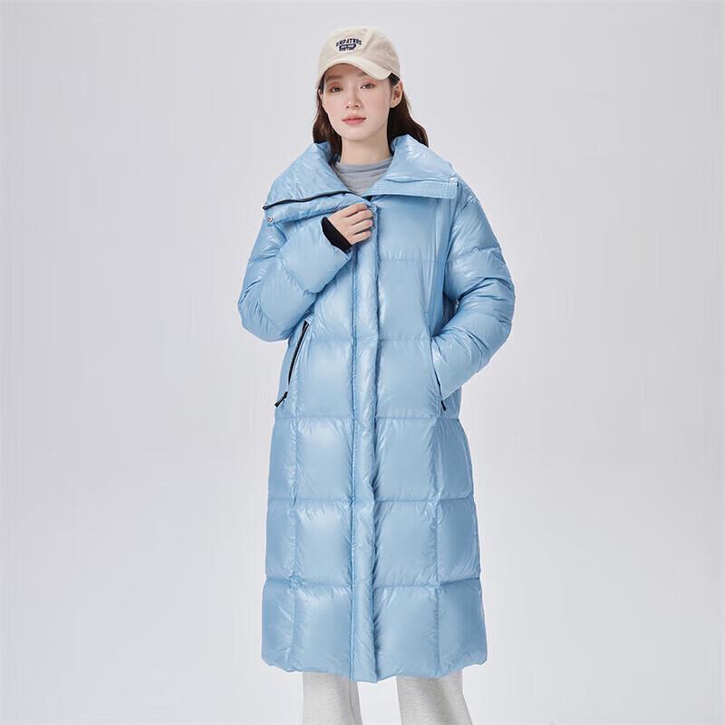 

Ailaiyi Women s Long Stand-up Collar Down Jacket M