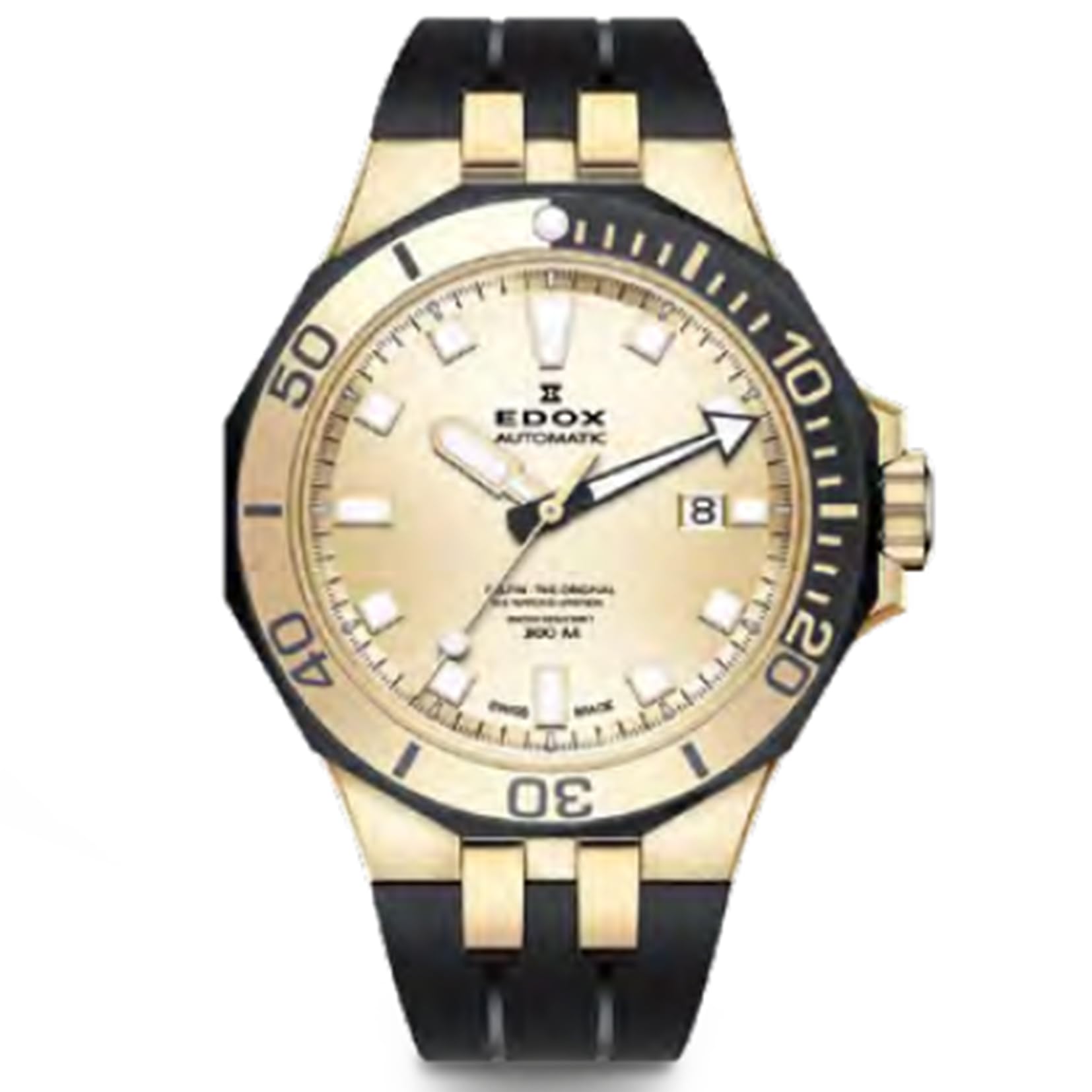 

Casual Watch Delfin Black [Edox] 80110-357JNCA-DI Men s [Item] золотий