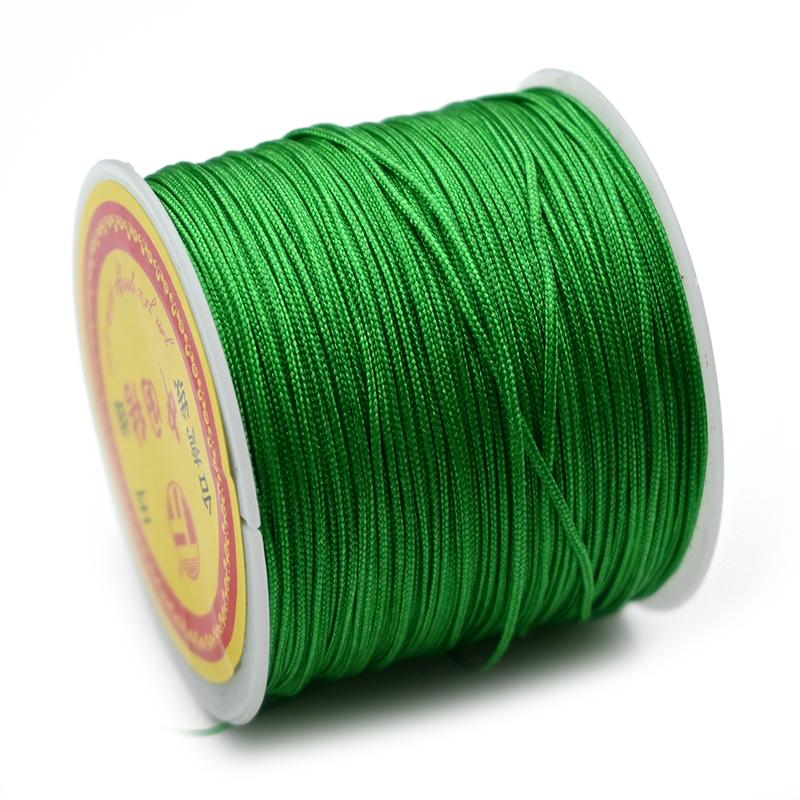 חוט ניילון 0.8 מ"מ חוט סיני קשר סיני חוט מקראמה צמיד שרשרת חוט שזור ל-DIY שרשרת שנדלה גדיל חרוזים יצירה