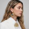 Vintage Big Eyes Dangle Earrings Resin Eyes Earring Corsage Fashion Eye Brooch  For Women Jewelry
