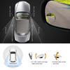 2PC 360 Degree HD Blind Spot Mirror For Car Reverse Frameless Ultrathin Wide Angle Round Convex Rear View Mirror Car Accessories
