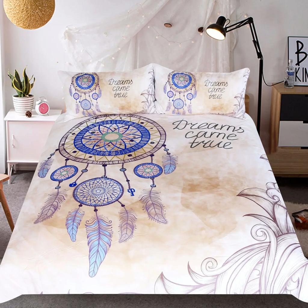Black And White Milk Pattern Bedding Set Simple Style Soft And Comfortable Duvet Cover Set 3-Piece Children's Duvet Cover Set