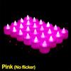 6 Piece Set Candles LED Candle Light Color Battery Powered Flameless Cup Simulation Wedding Birthday Party Home Lighting Lights