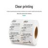 Self-Adhesive Food Sample Retention Labels