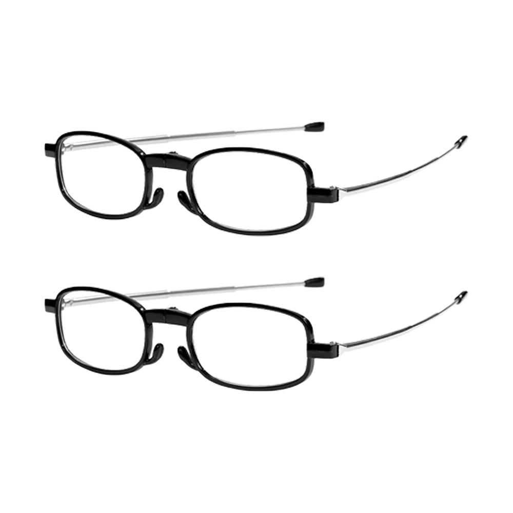 1pc Folding Reading Glasses Retro Fashion Presbyopic Glasses Portable Computer Readers For Women Men +1.0 To +3.0