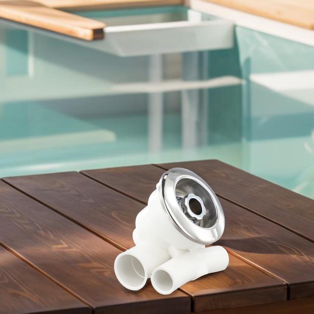 Schwimmbad und Badewanne Massage-Düse mit drehbarem Kopfdesign, verstellbarer Winkel für gezielte Hydrotherapie-Massage